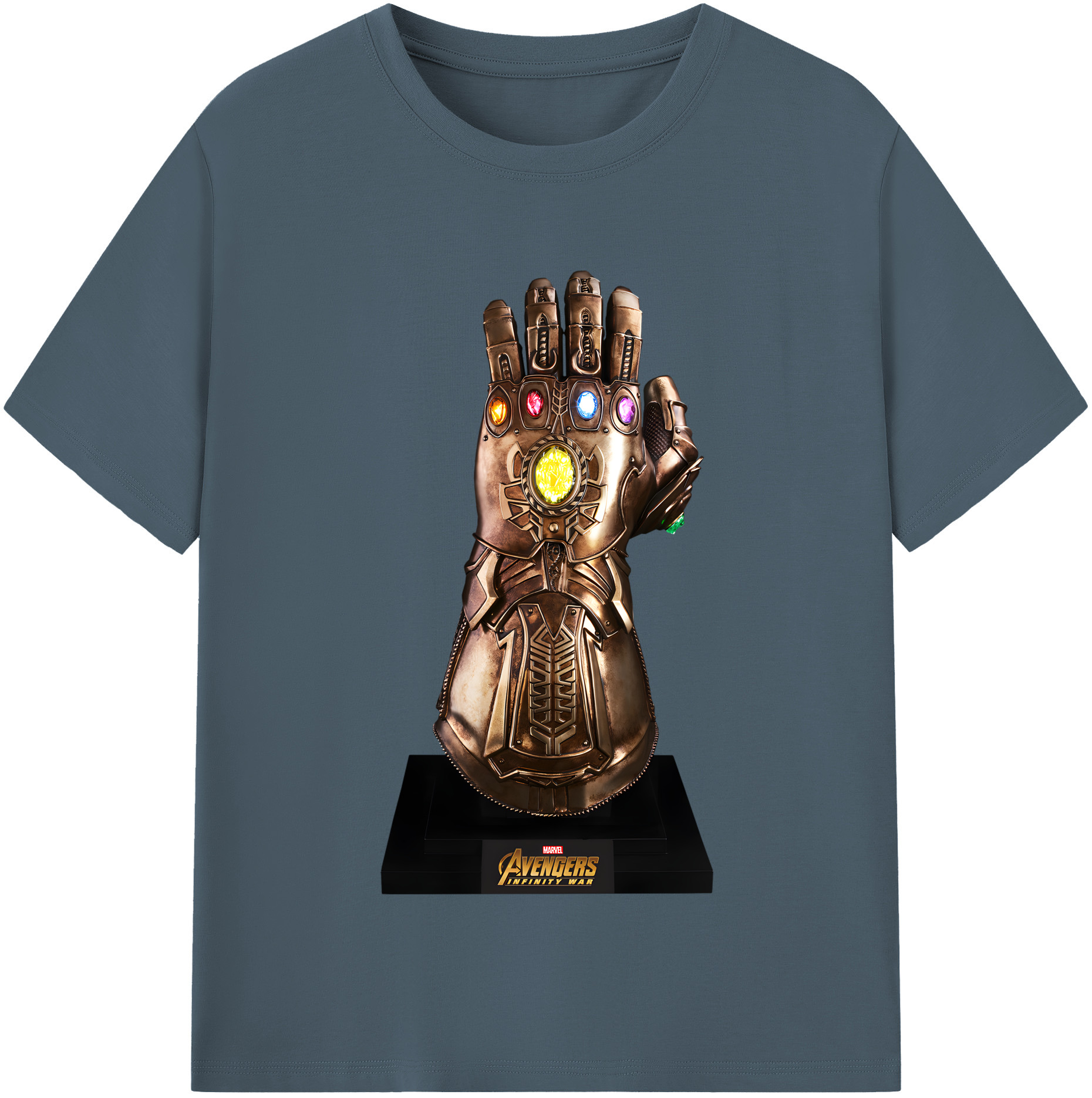 （画像用） アベンジャーズ The Avengers 綿100％半袖Tシャツ（フロントプリント）